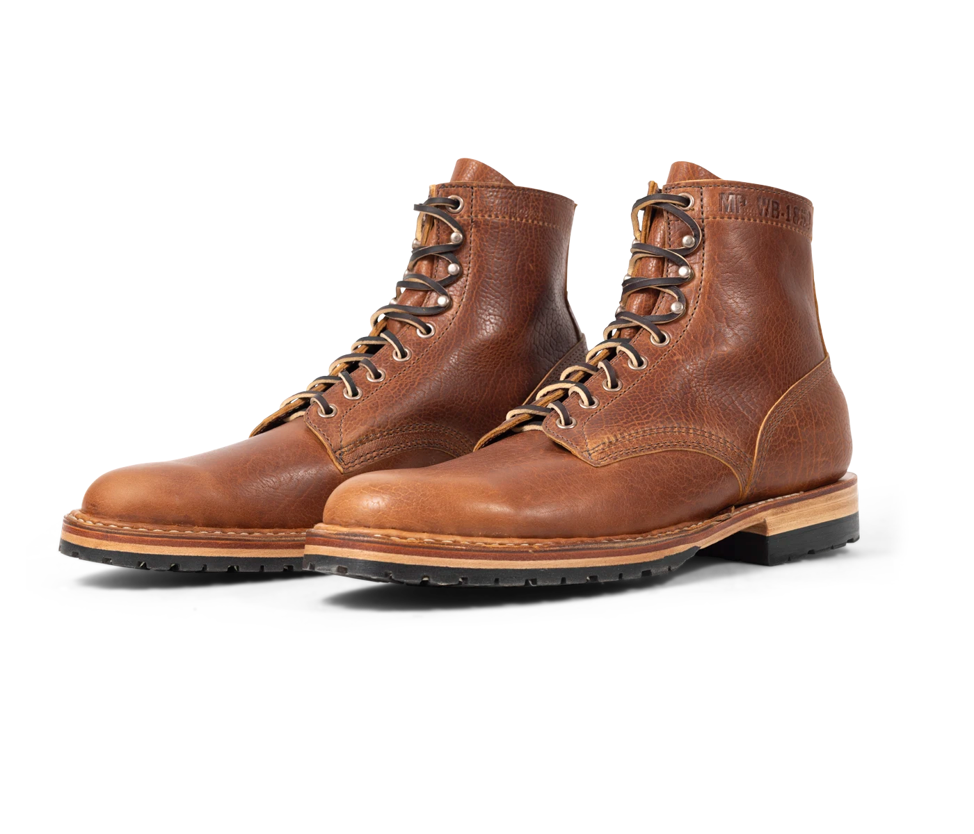MP-Sherman Plain Toe (Half Lug) – Shrunken Calf
