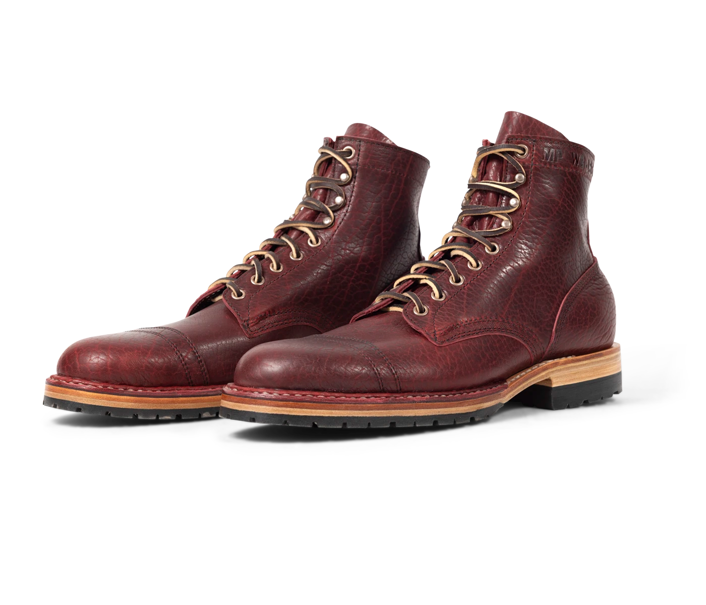 MP-Sherman Toe Cap (Half Lug) - Shrunken Calf