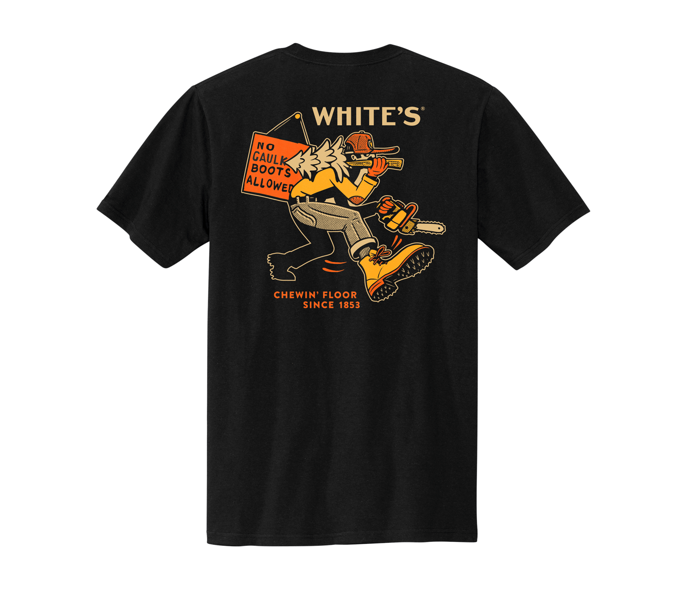 No Caulk Boots Graphic T-Shirt